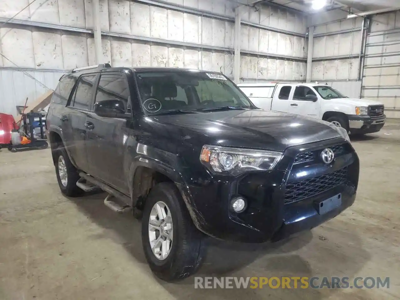 1 Photograph of a damaged car JTEBU5JR9K5666394 TOYOTA 4RUNNER 2019