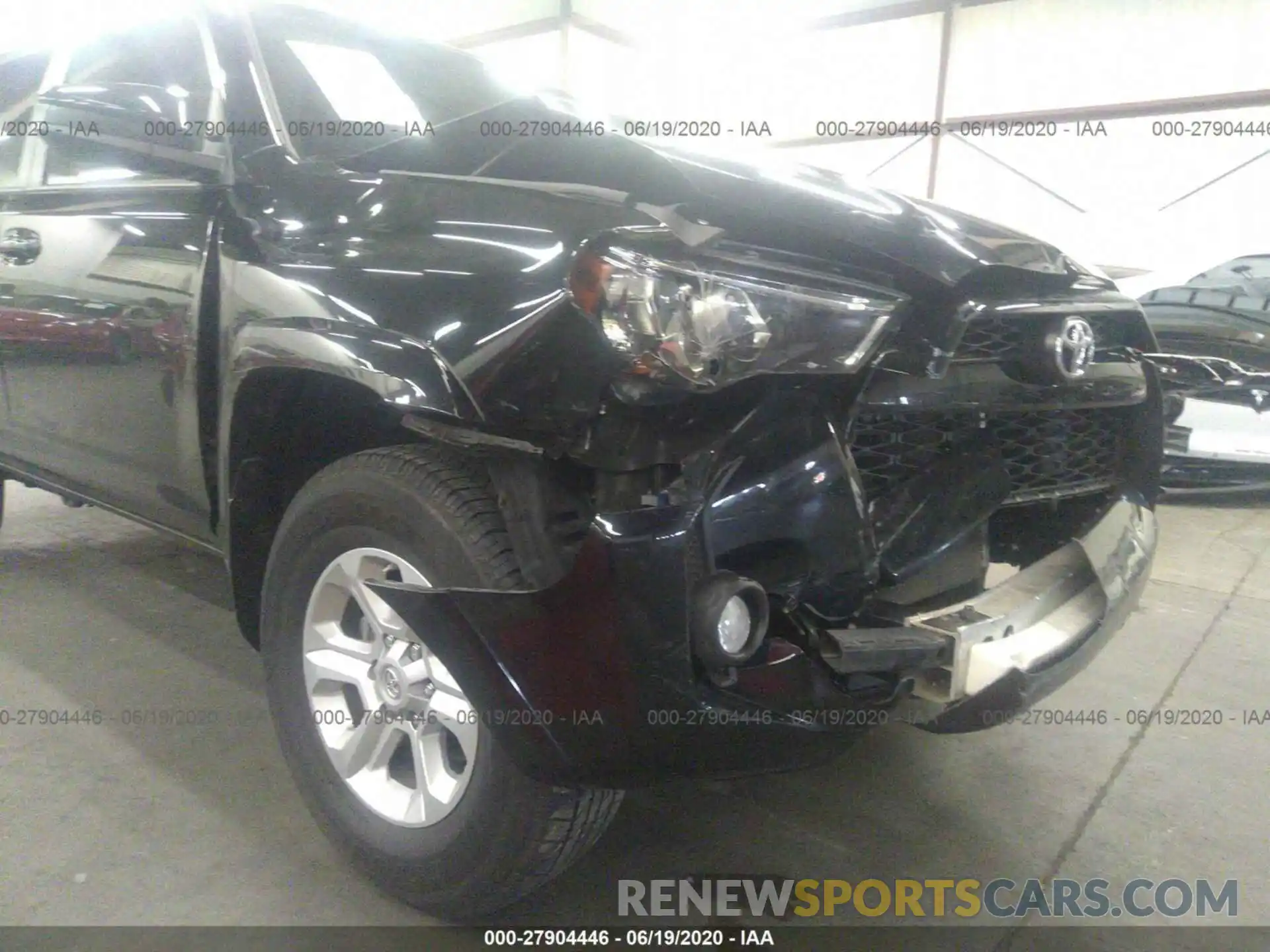 6 Photograph of a damaged car JTEBU5JR9K5666976 TOYOTA 4RUNNER 2019