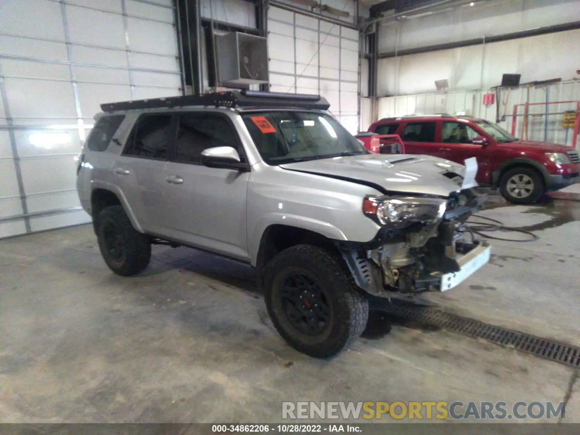 1 Photograph of a damaged car JTEBU5JR9K5667027 TOYOTA 4RUNNER 2019