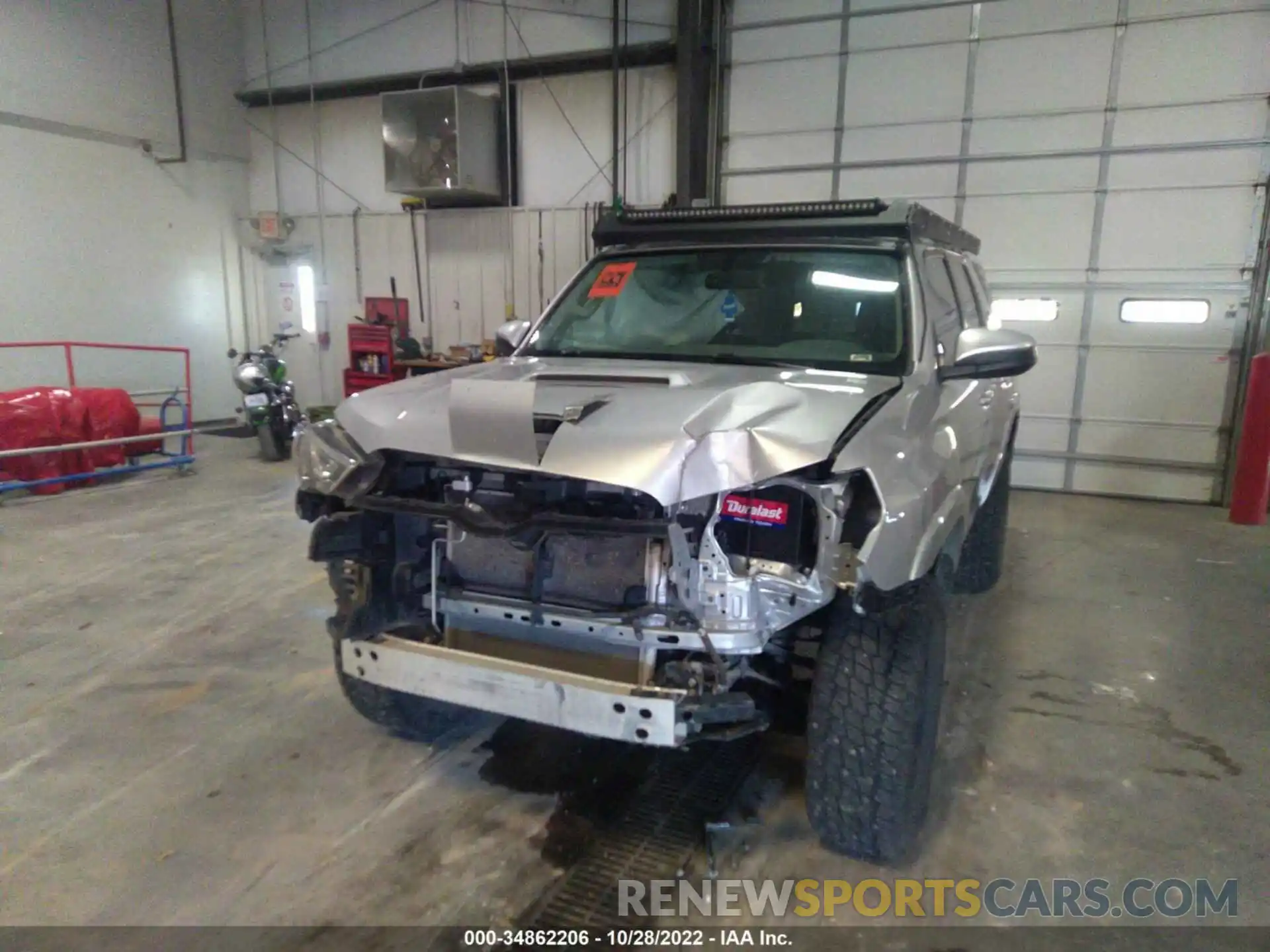 6 Photograph of a damaged car JTEBU5JR9K5667027 TOYOTA 4RUNNER 2019