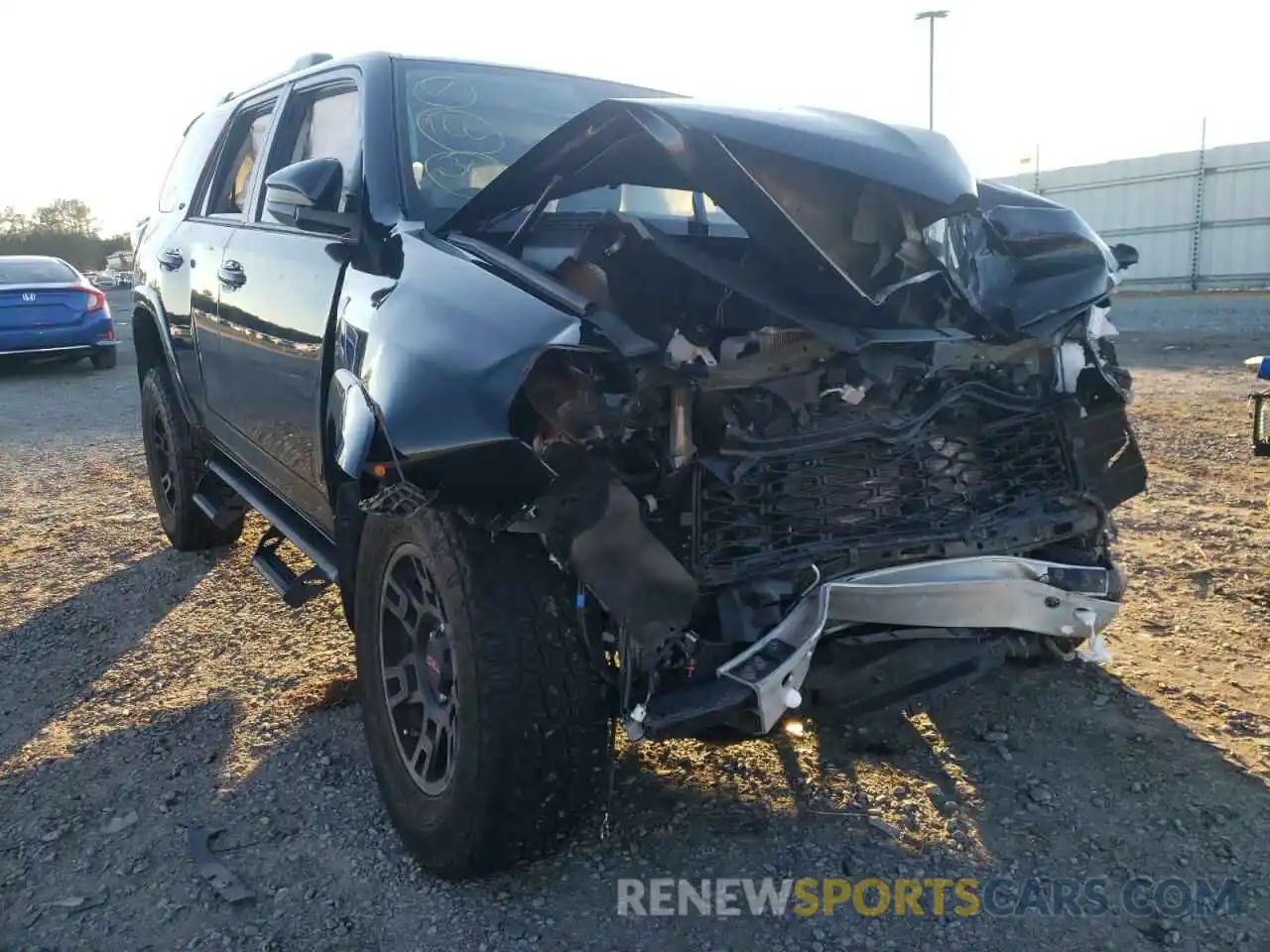 1 Photograph of a damaged car JTEBU5JR9K5667903 TOYOTA 4RUNNER 2019