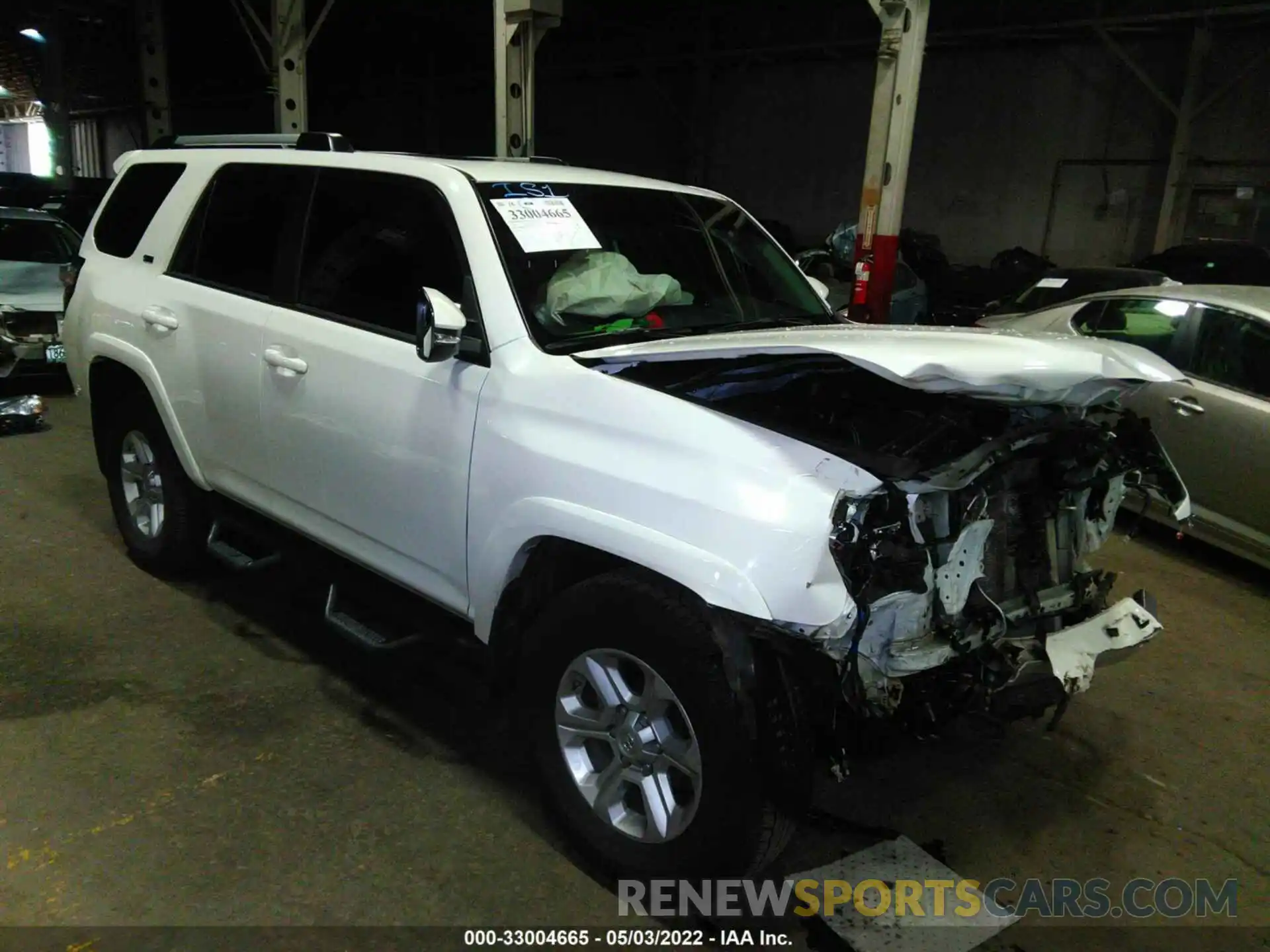 1 Photograph of a damaged car JTEBU5JR9K5673300 TOYOTA 4RUNNER 2019