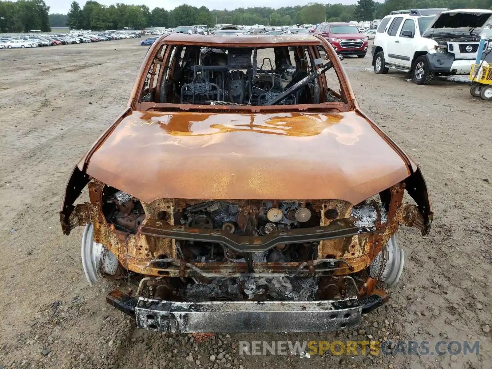 7 Photograph of a damaged car JTEBU5JR9K5673782 TOYOTA 4RUNNER 2019