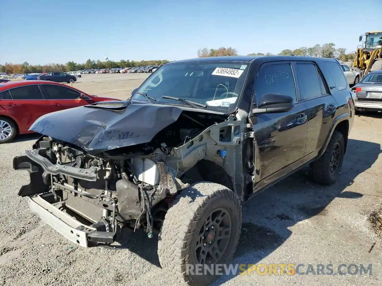 2 Photograph of a damaged car JTEBU5JR9K5681431 TOYOTA 4RUNNER 2019