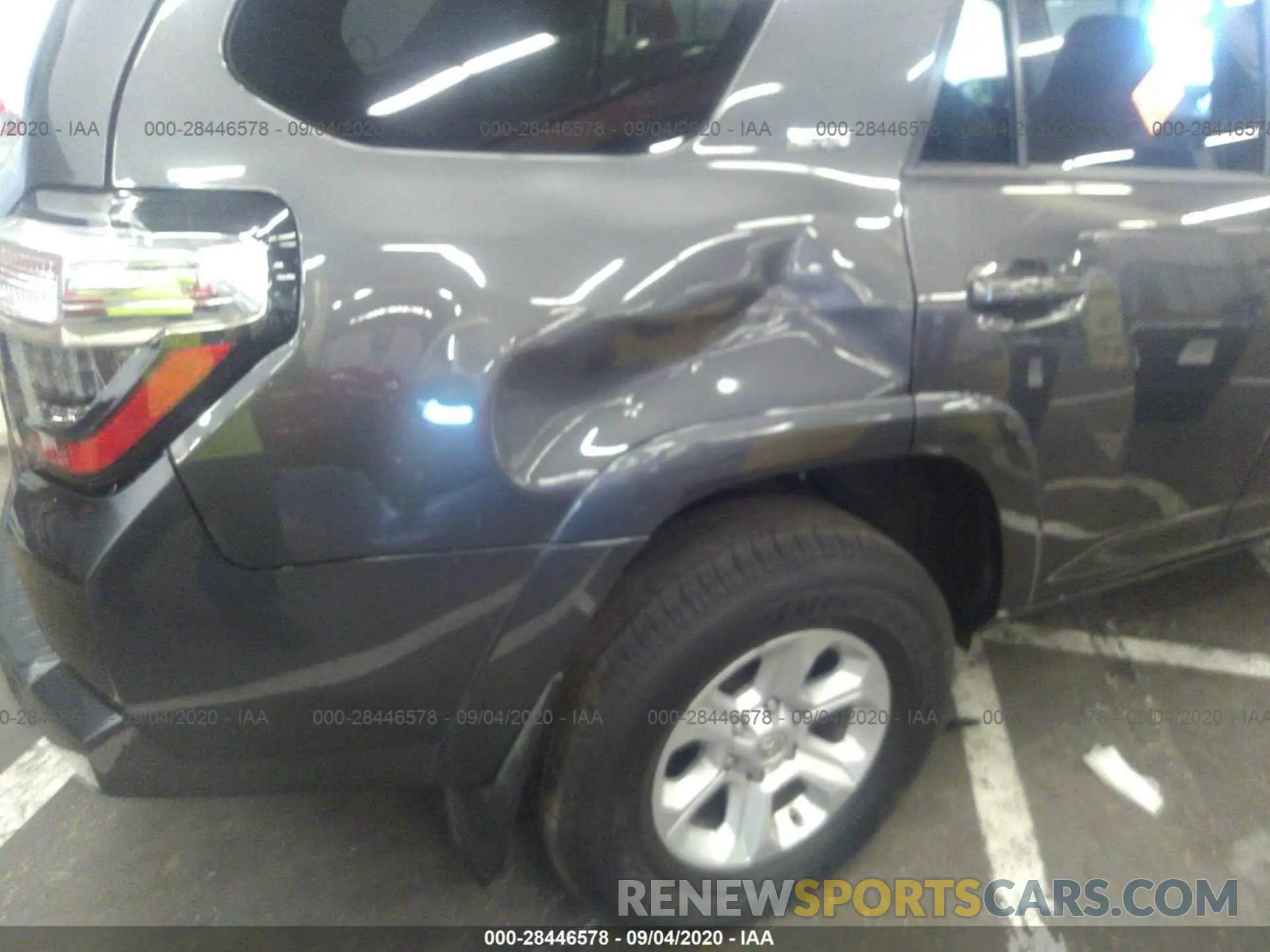 6 Photograph of a damaged car JTEBU5JR9K5685706 TOYOTA 4RUNNER 2019