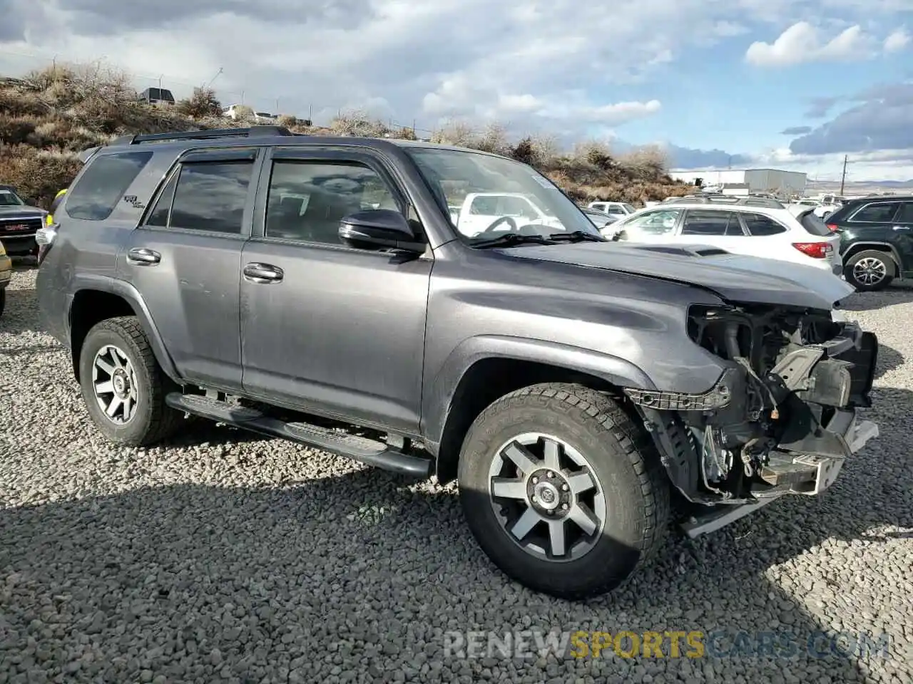 4 Photograph of a damaged car JTEBU5JR9K5687195 TOYOTA 4RUNNER 2019