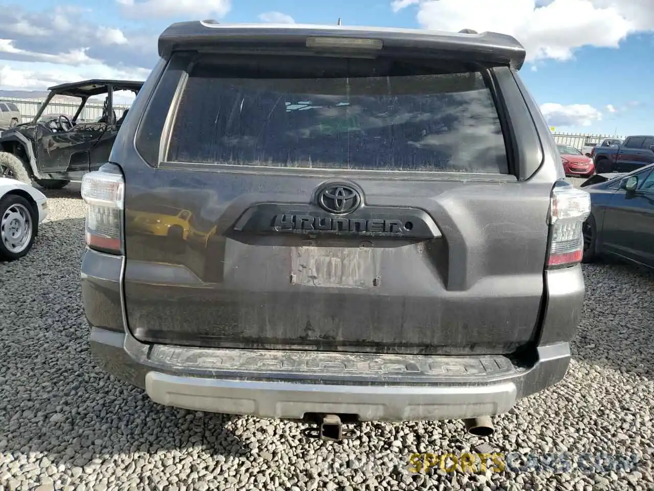 6 Photograph of a damaged car JTEBU5JR9K5687195 TOYOTA 4RUNNER 2019