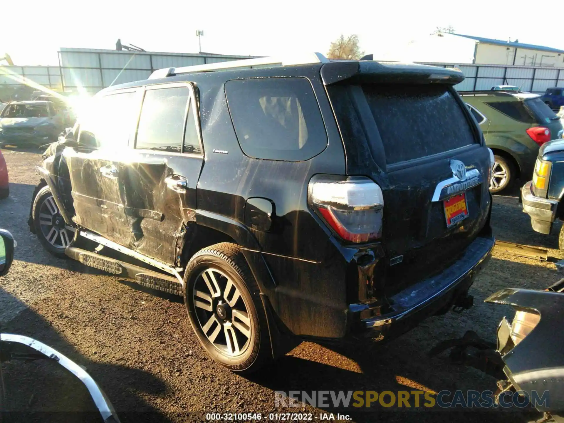 3 Photograph of a damaged car JTEBU5JR9K5691585 TOYOTA 4RUNNER 2019