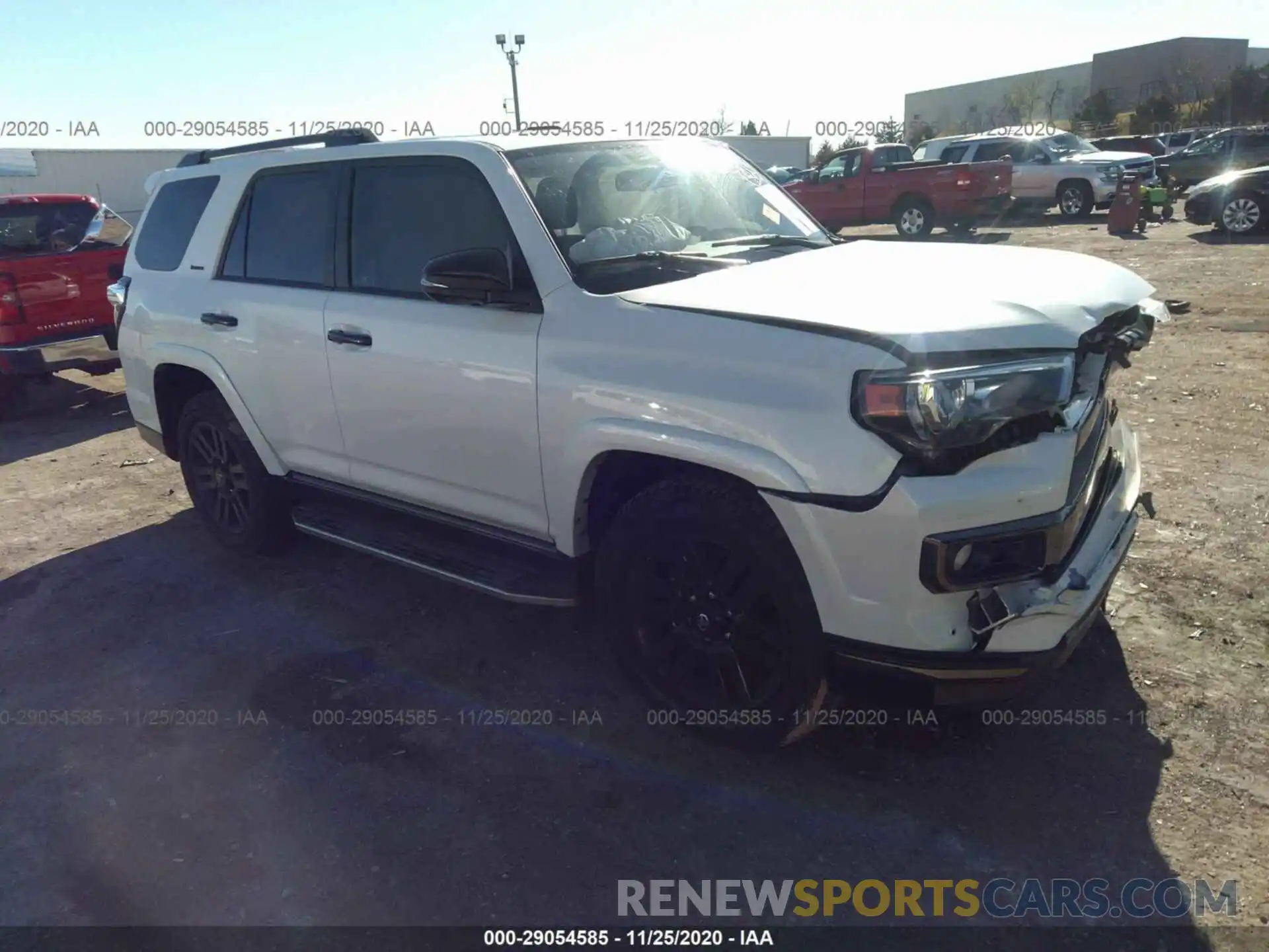 1 Photograph of a damaged car JTEBU5JR9K5700575 TOYOTA 4RUNNER 2019