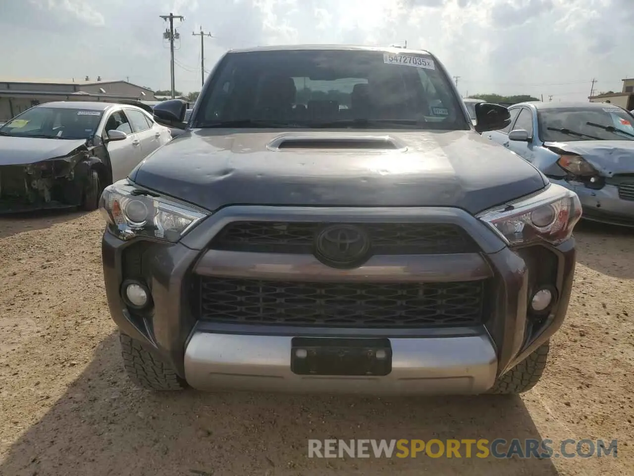 5 Photograph of a damaged car JTEBU5JR9K5702911 TOYOTA 4RUNNER 2019
