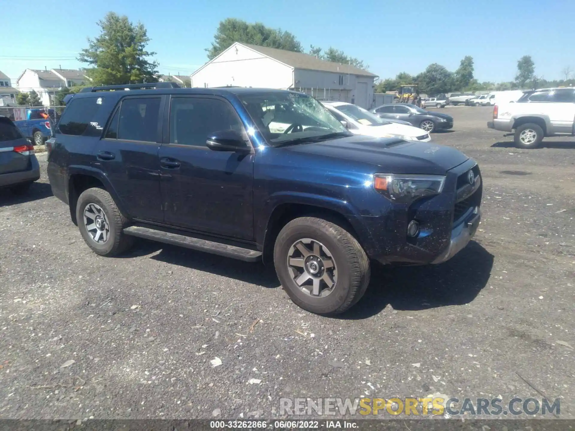 1 Photograph of a damaged car JTEBU5JR9K5704366 TOYOTA 4RUNNER 2019