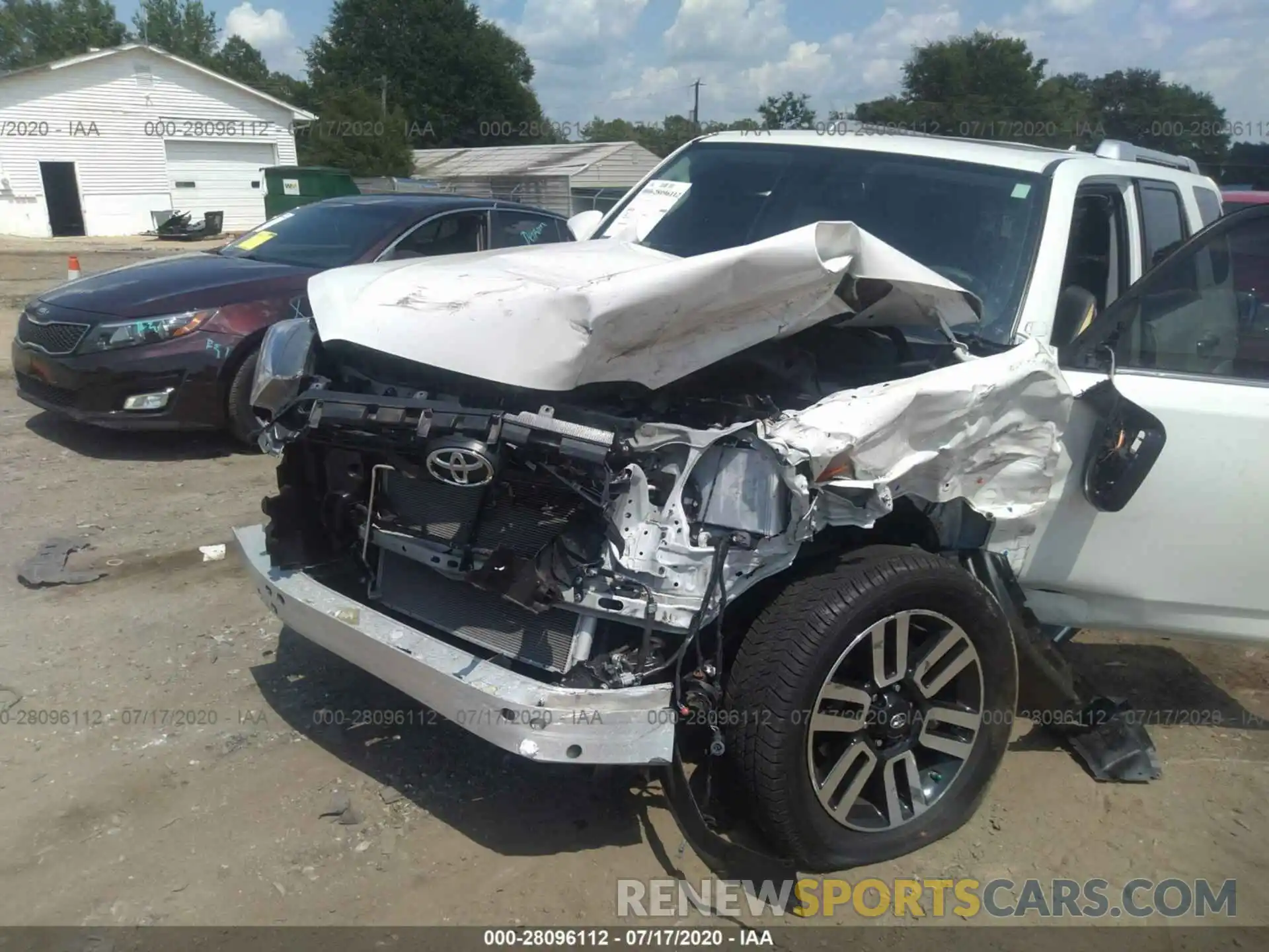 6 Photograph of a damaged car JTEBU5JR9K5705310 TOYOTA 4RUNNER 2019