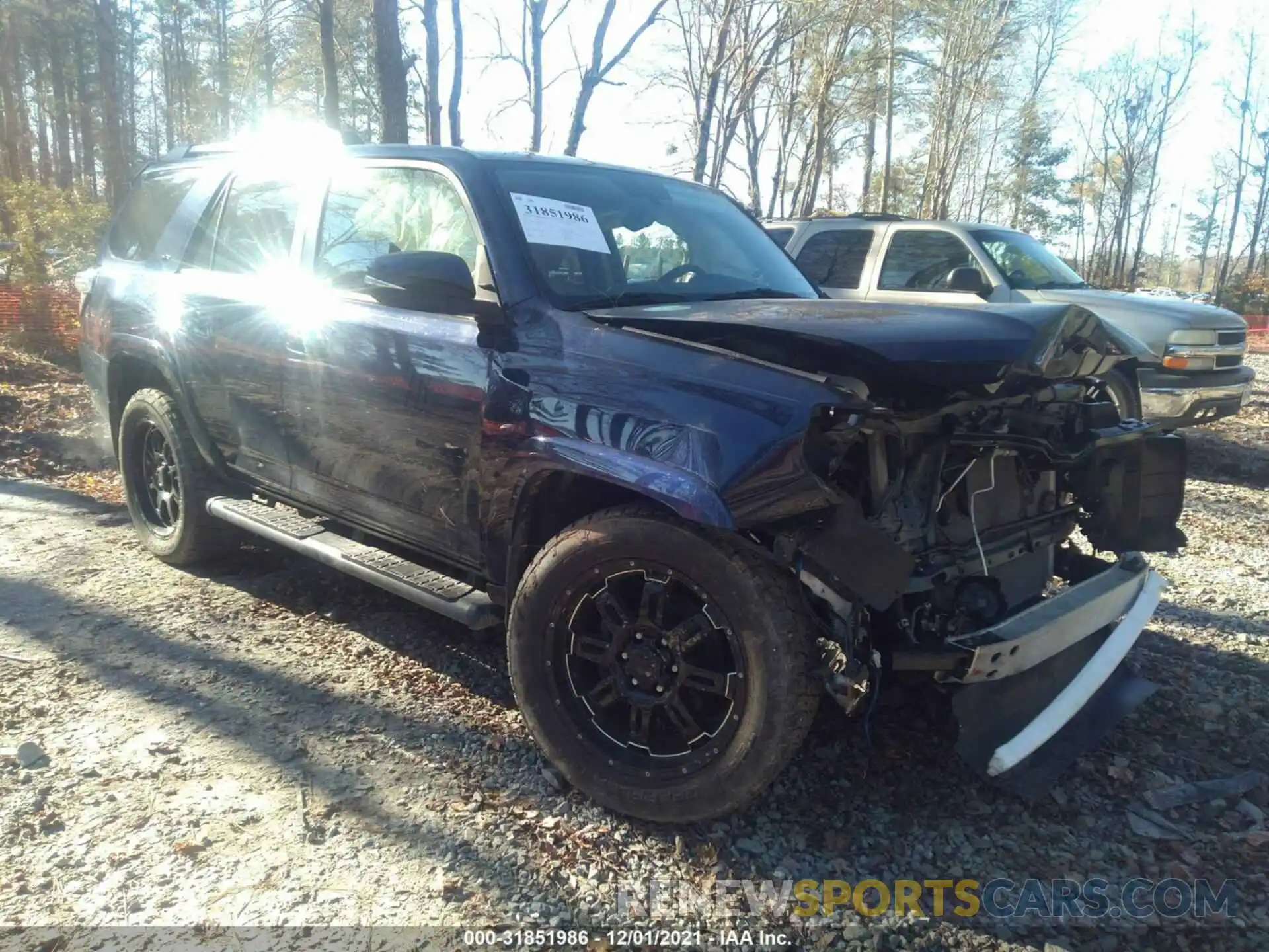 1 Photograph of a damaged car JTEBU5JR9K5707672 TOYOTA 4RUNNER 2019