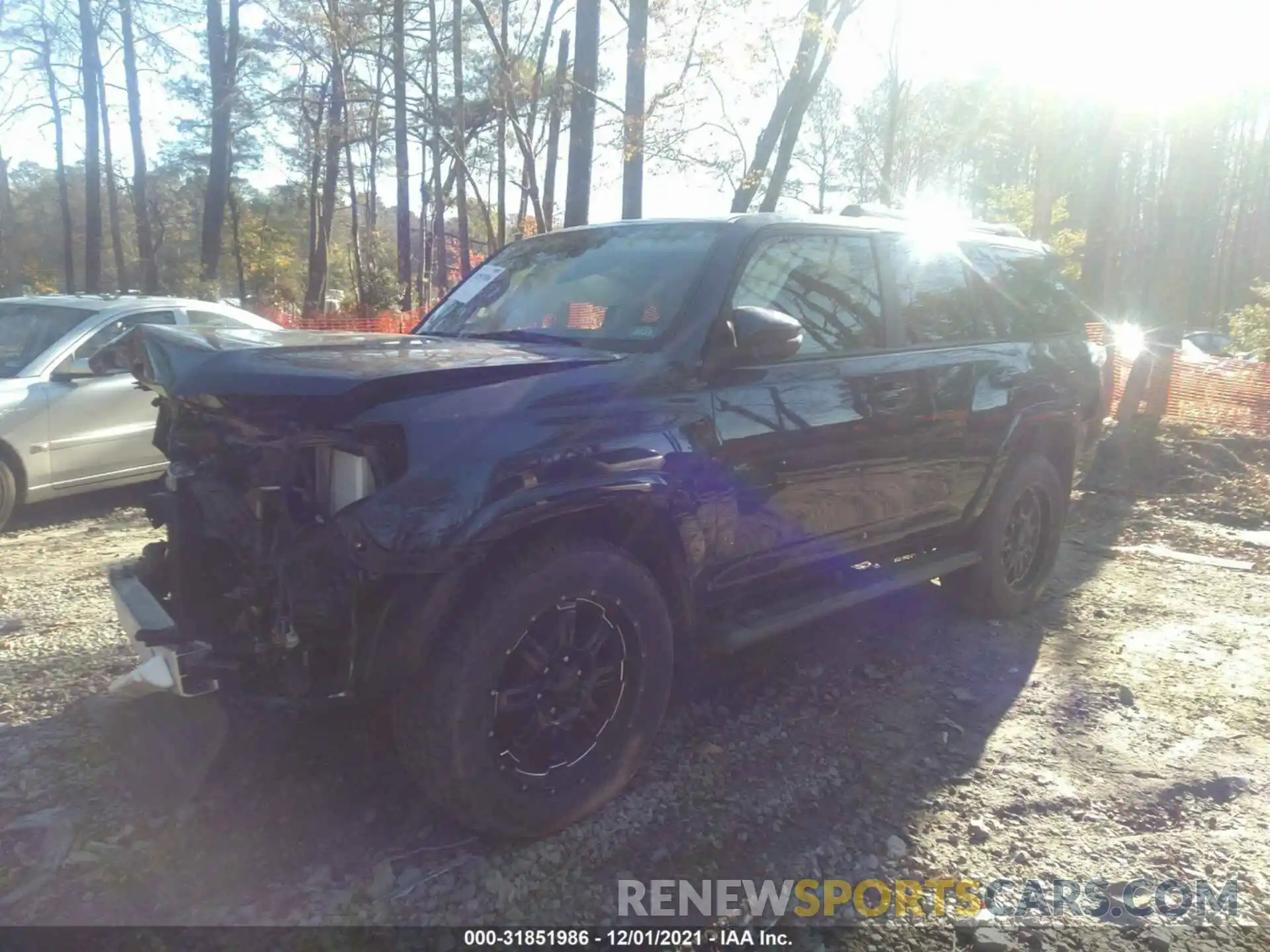 2 Photograph of a damaged car JTEBU5JR9K5707672 TOYOTA 4RUNNER 2019