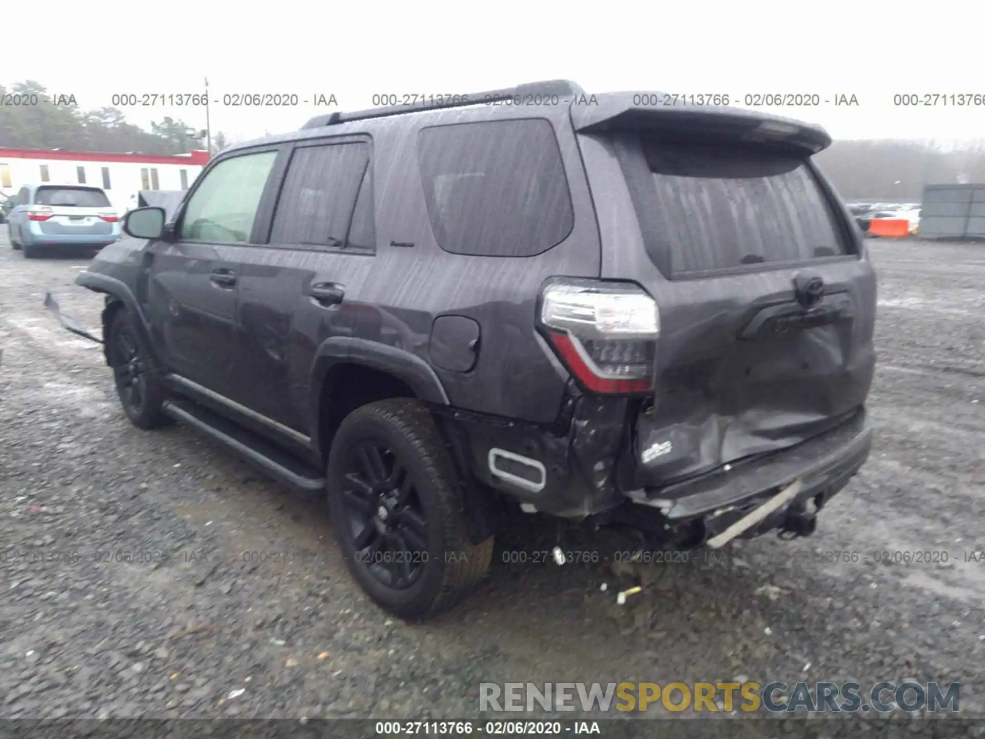 3 Photograph of a damaged car JTEBU5JR9K5707848 TOYOTA 4RUNNER 2019