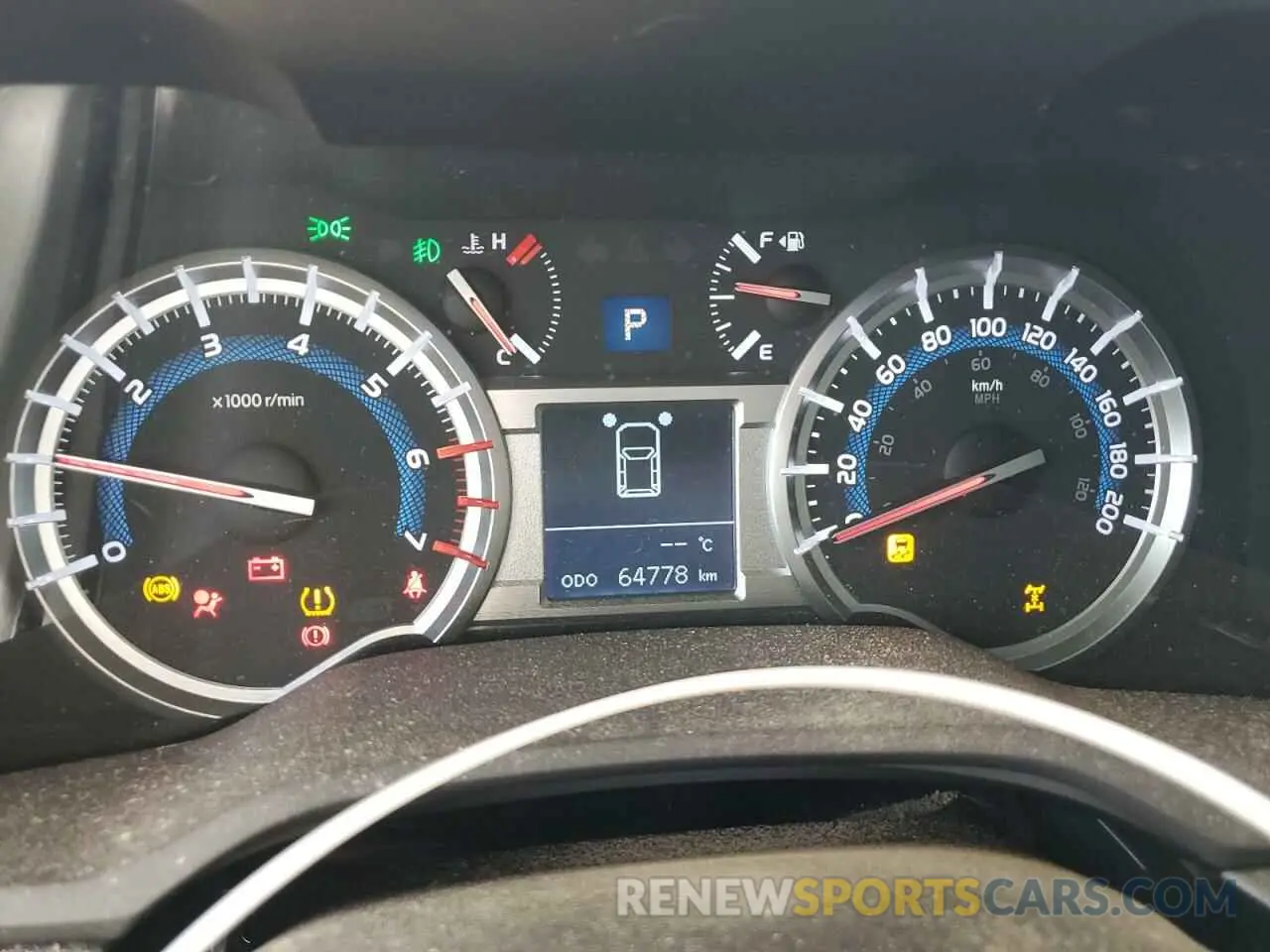 9 Photograph of a damaged car JTEBU5JR9K5712466 TOYOTA 4RUNNER 2019