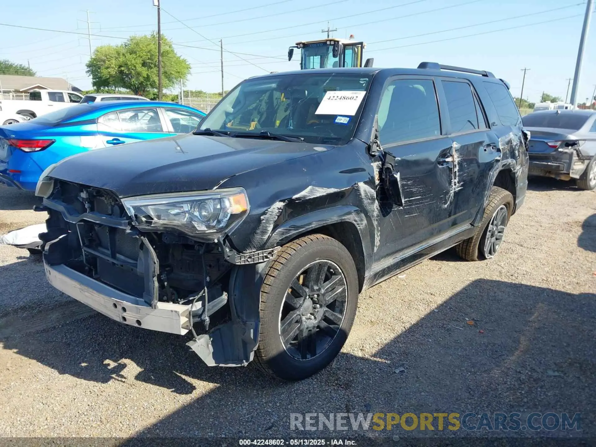 2 Photograph of a damaged car JTEBU5JR9K5714251 TOYOTA 4RUNNER 2019