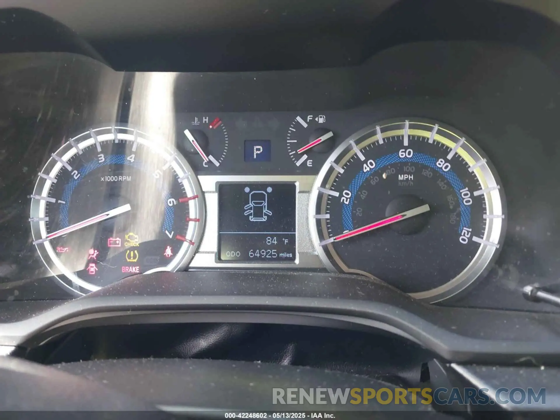 7 Photograph of a damaged car JTEBU5JR9K5714251 TOYOTA 4RUNNER 2019
