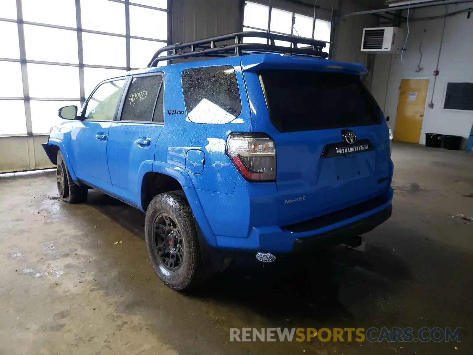 3 Photograph of a damaged car JTEBU5JR9K5721524 TOYOTA 4RUNNER 2019