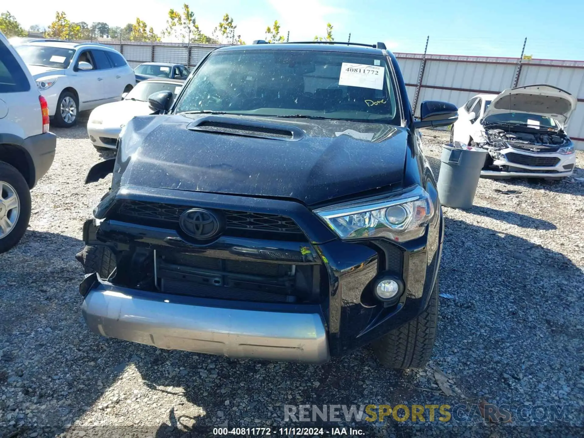 12 Photograph of a damaged car JTEBU5JR9K5723872 TOYOTA 4RUNNER 2019