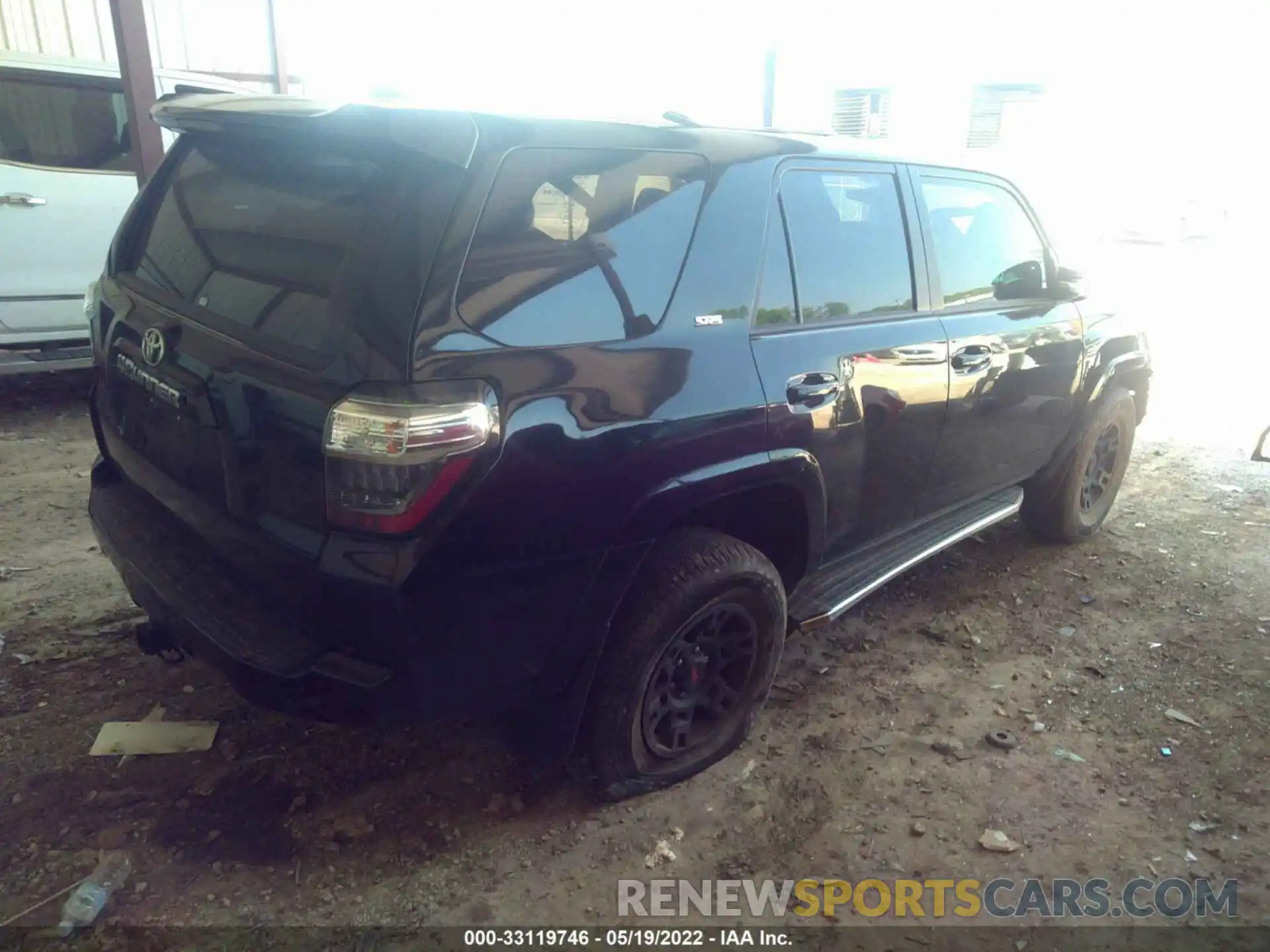 4 Photograph of a damaged car JTEBU5JR9K5725427 TOYOTA 4RUNNER 2019