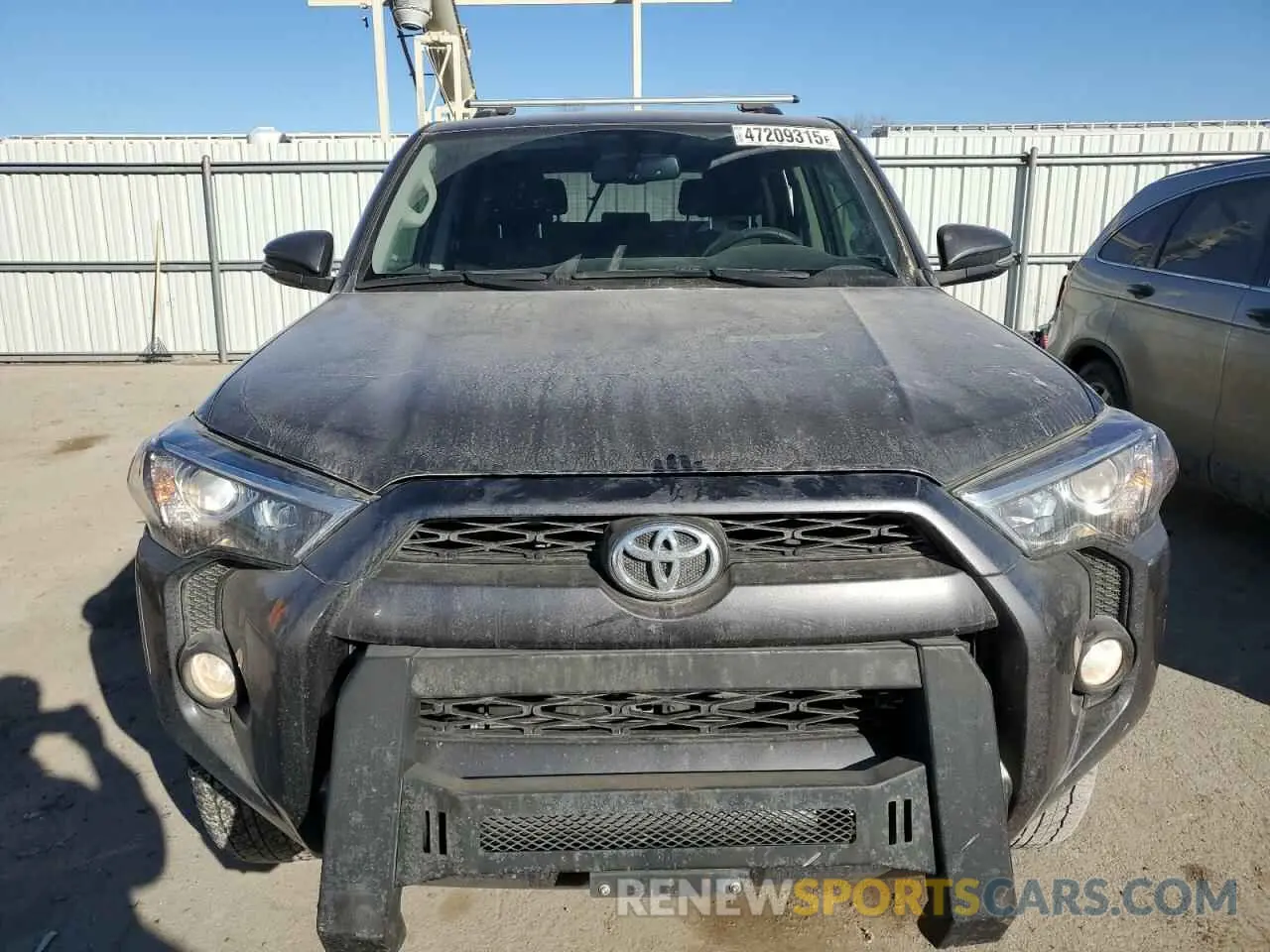 5 Photograph of a damaged car JTEBU5JR9K5729705 TOYOTA 4RUNNER 2019