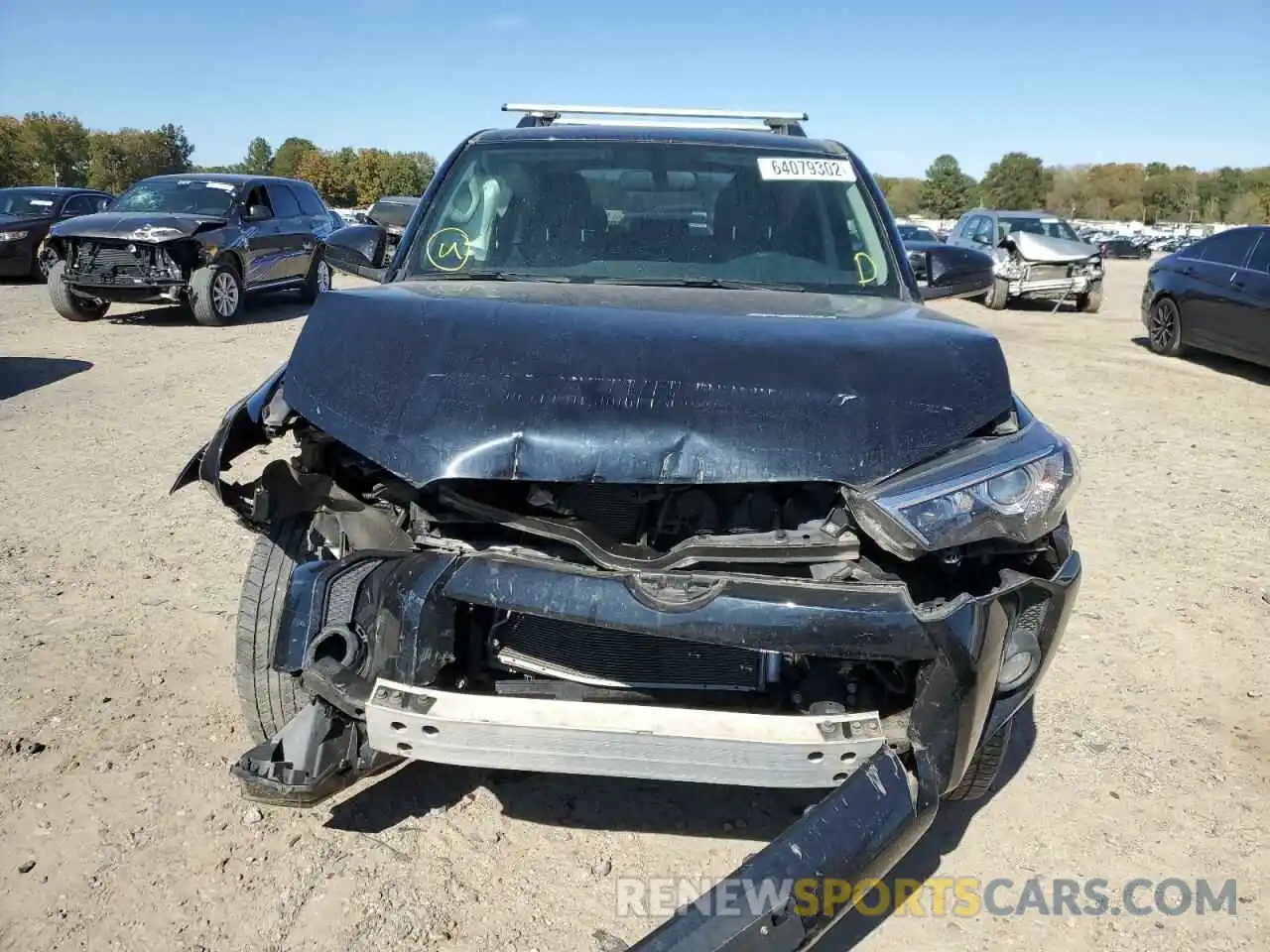 7 Photograph of a damaged car JTEBU5JR9K5732992 TOYOTA 4RUNNER 2019