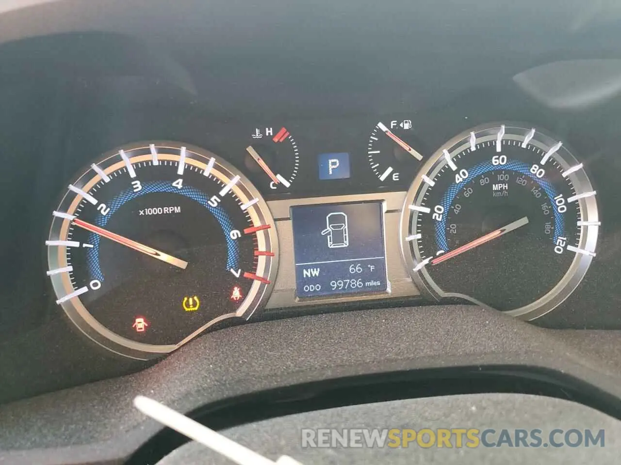 9 Photograph of a damaged car JTEBU5JRXK5615454 TOYOTA 4RUNNER 2019