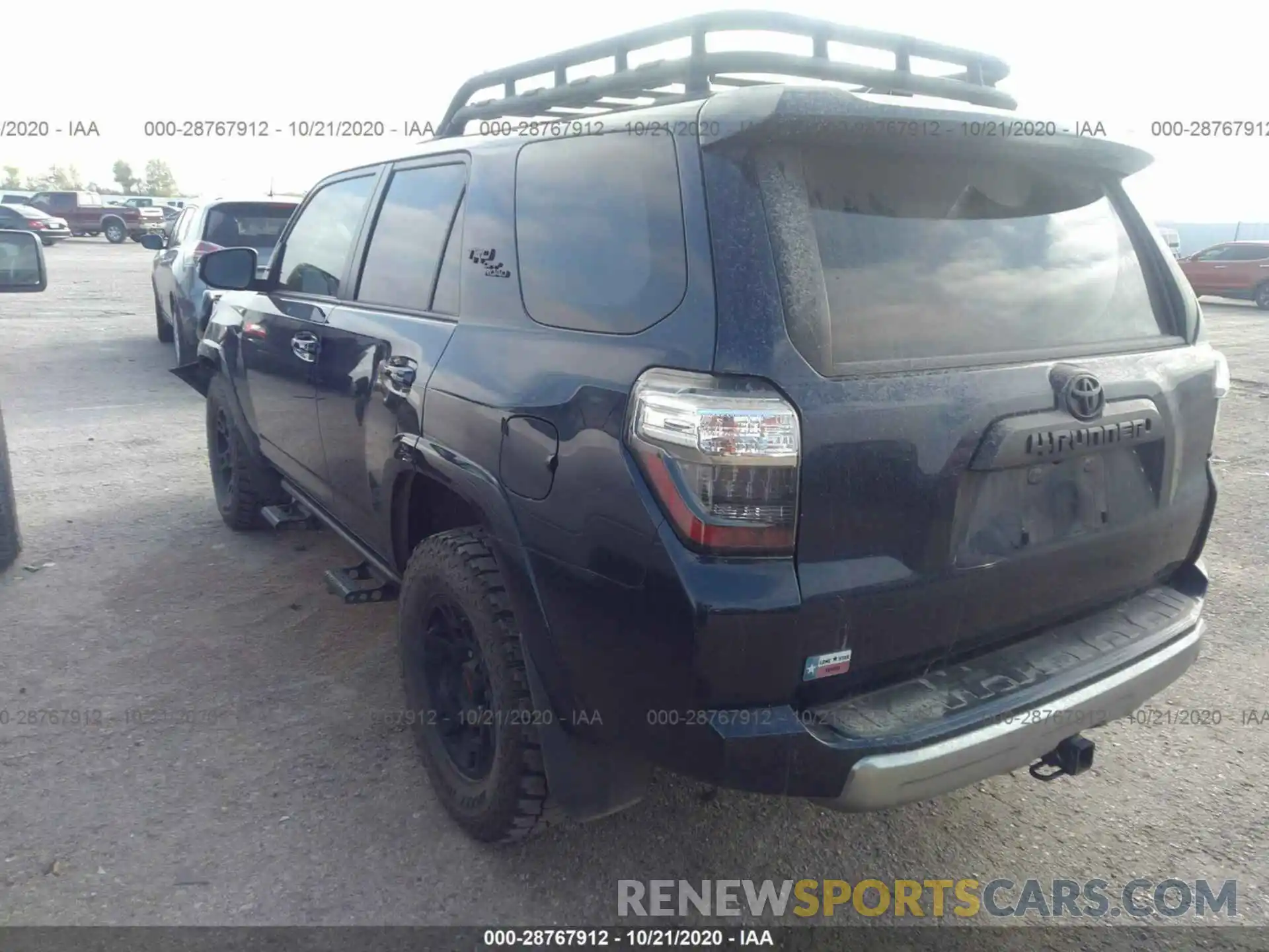 3 Photograph of a damaged car JTEBU5JRXK5633274 TOYOTA 4RUNNER 2019