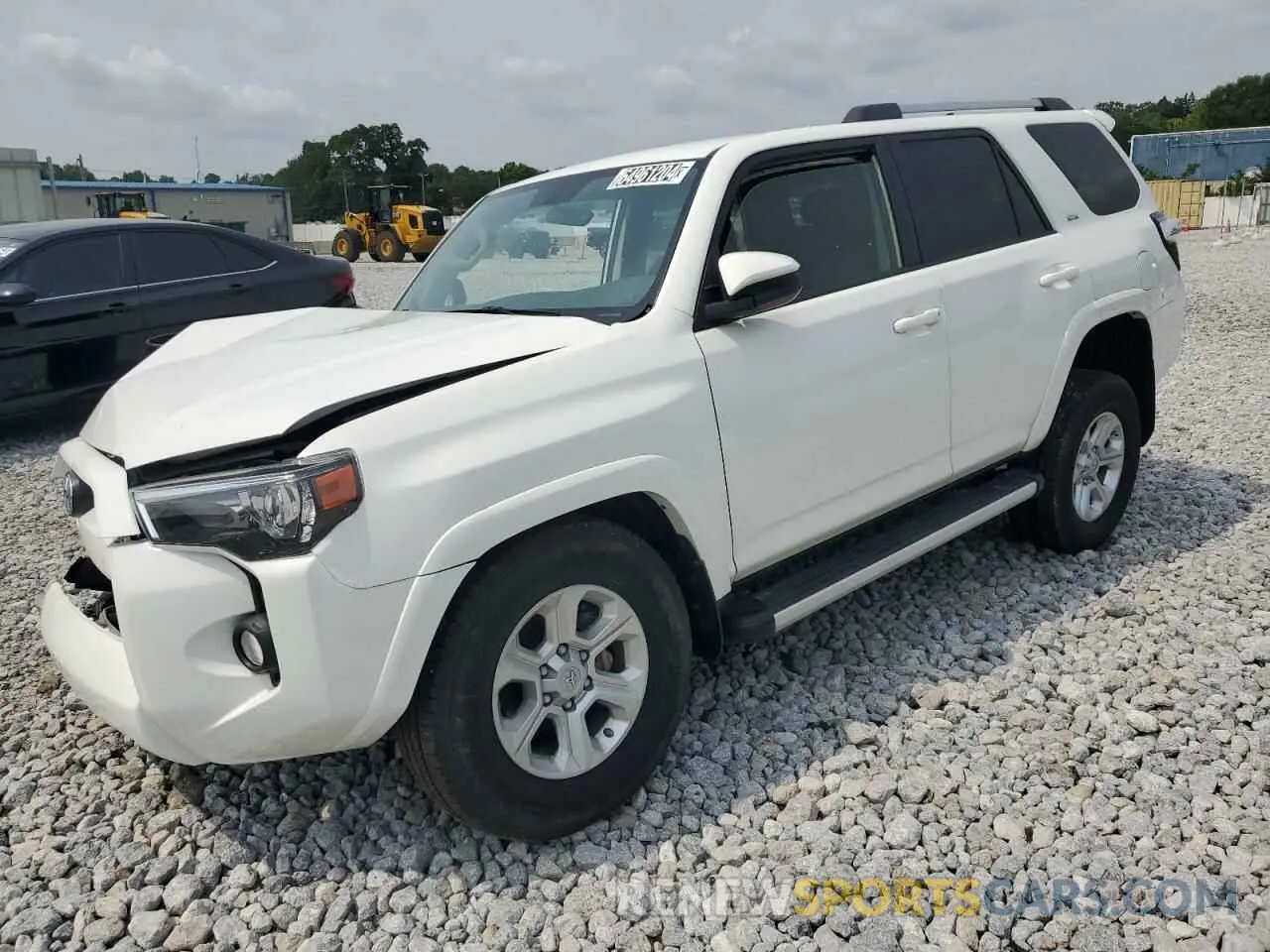 1 Photograph of a damaged car JTEBU5JRXK5634523 TOYOTA 4RUNNER 2019