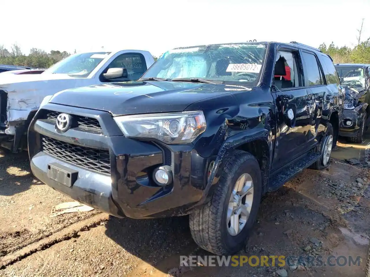 2 Photograph of a damaged car JTEBU5JRXK5642007 TOYOTA 4RUNNER 2019