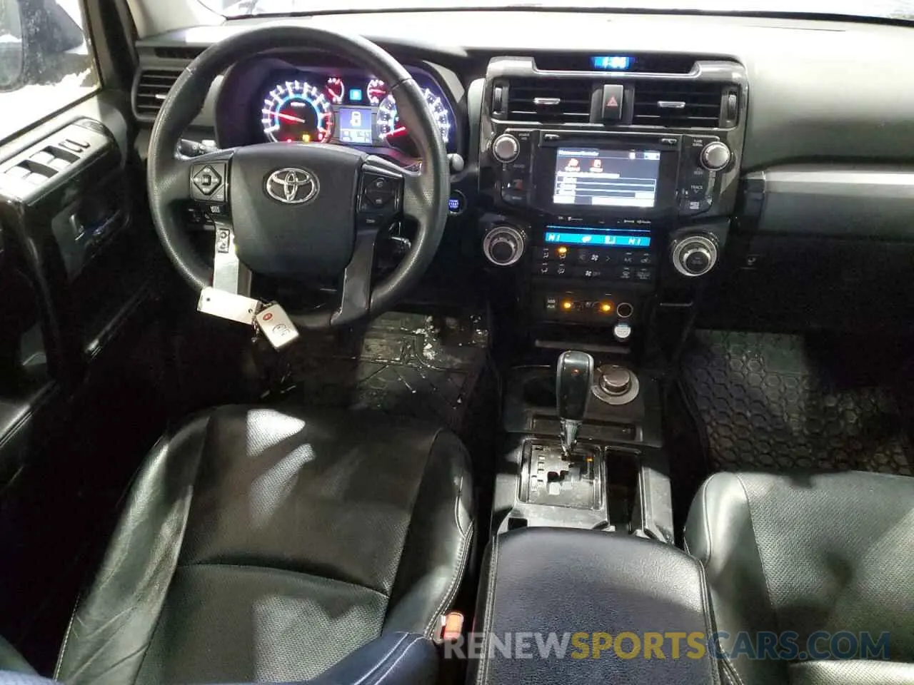 8 Photograph of a damaged car JTEBU5JRXK5642962 TOYOTA 4RUNNER 2019