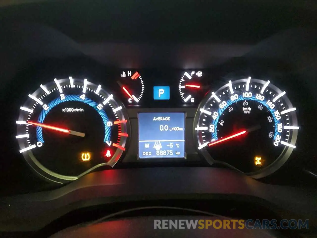 9 Photograph of a damaged car JTEBU5JRXK5642962 TOYOTA 4RUNNER 2019