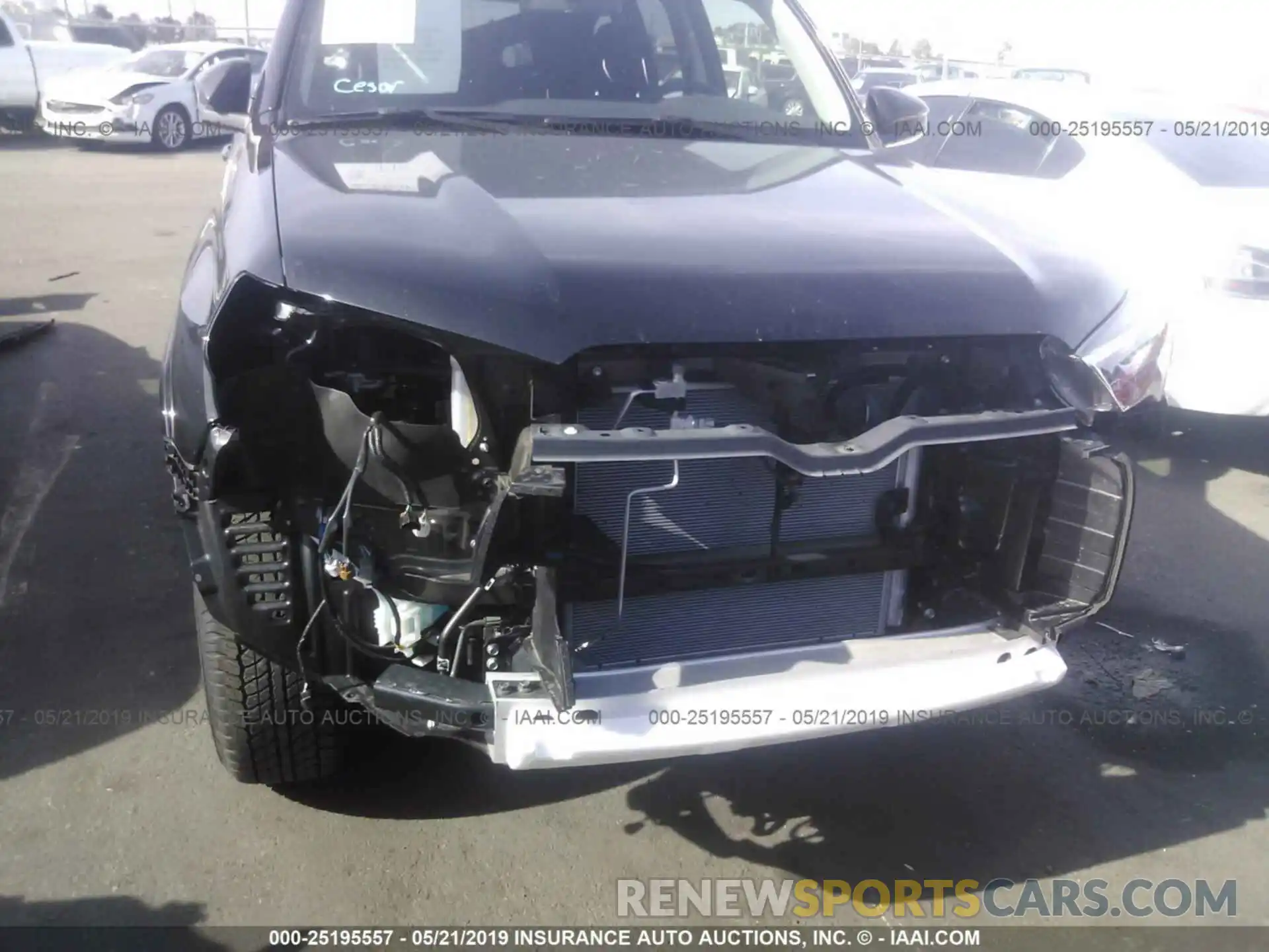 6 Photograph of a damaged car JTEBU5JRXK5644937 TOYOTA 4RUNNER 2019