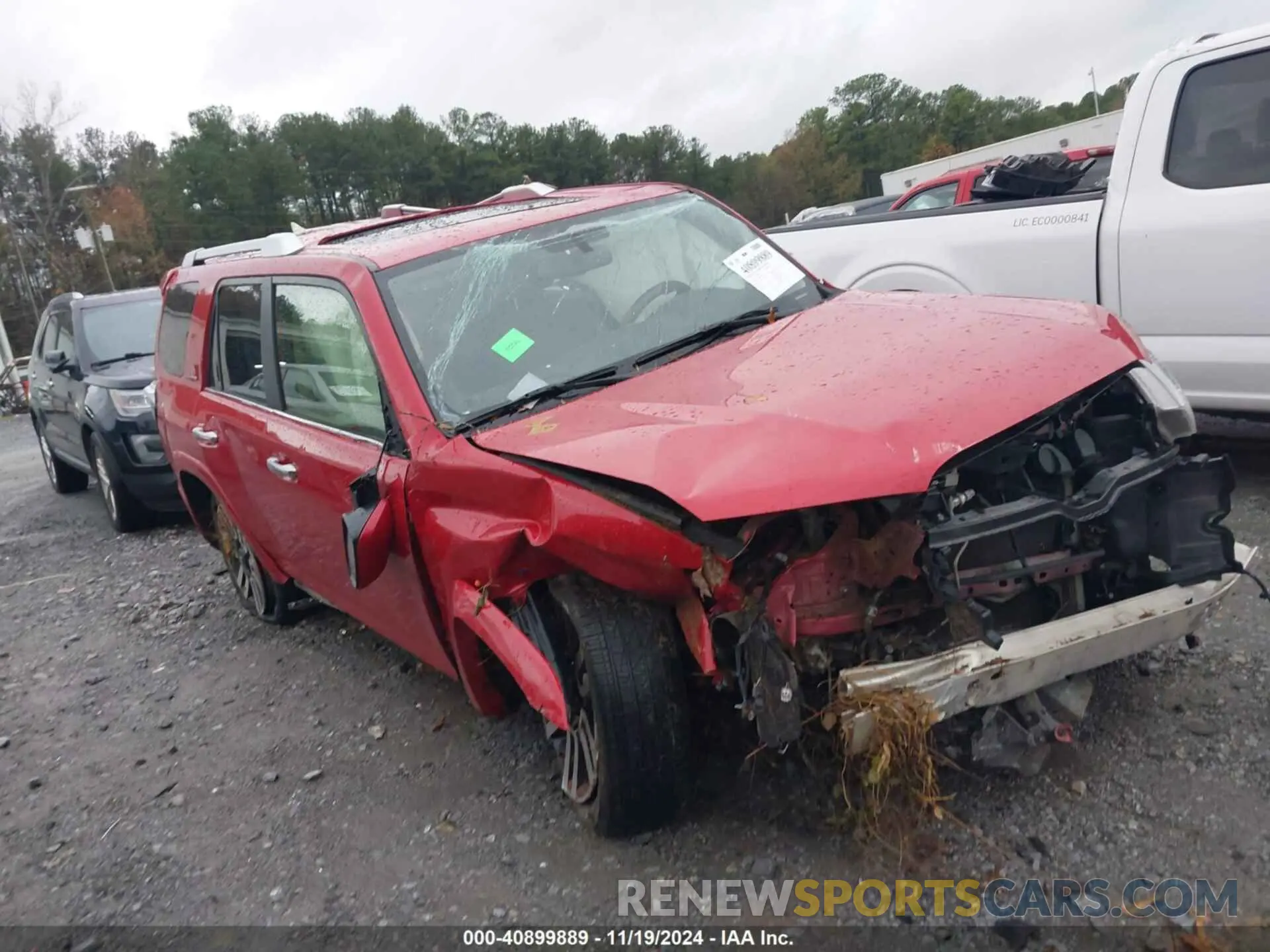 6 Photograph of a damaged car JTEBU5JRXK5653668 TOYOTA 4RUNNER 2019