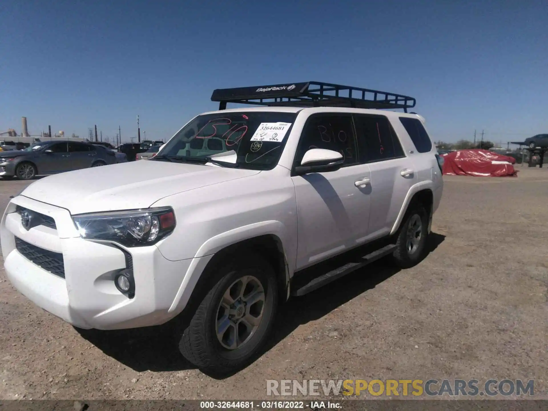 2 Photograph of a damaged car JTEBU5JRXK5660264 TOYOTA 4RUNNER 2019