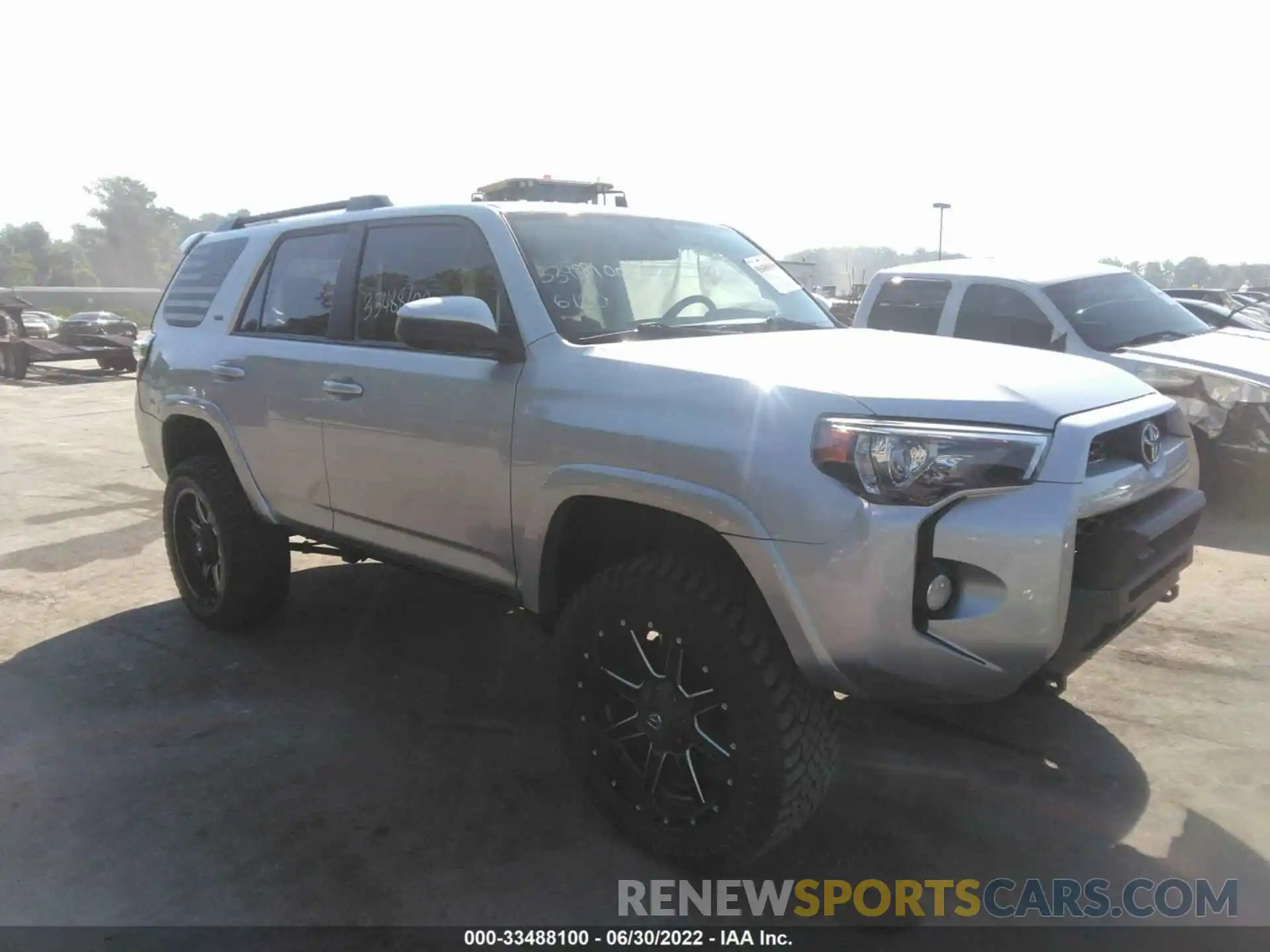 1 Photograph of a damaged car JTEBU5JRXK5667229 TOYOTA 4RUNNER 2019