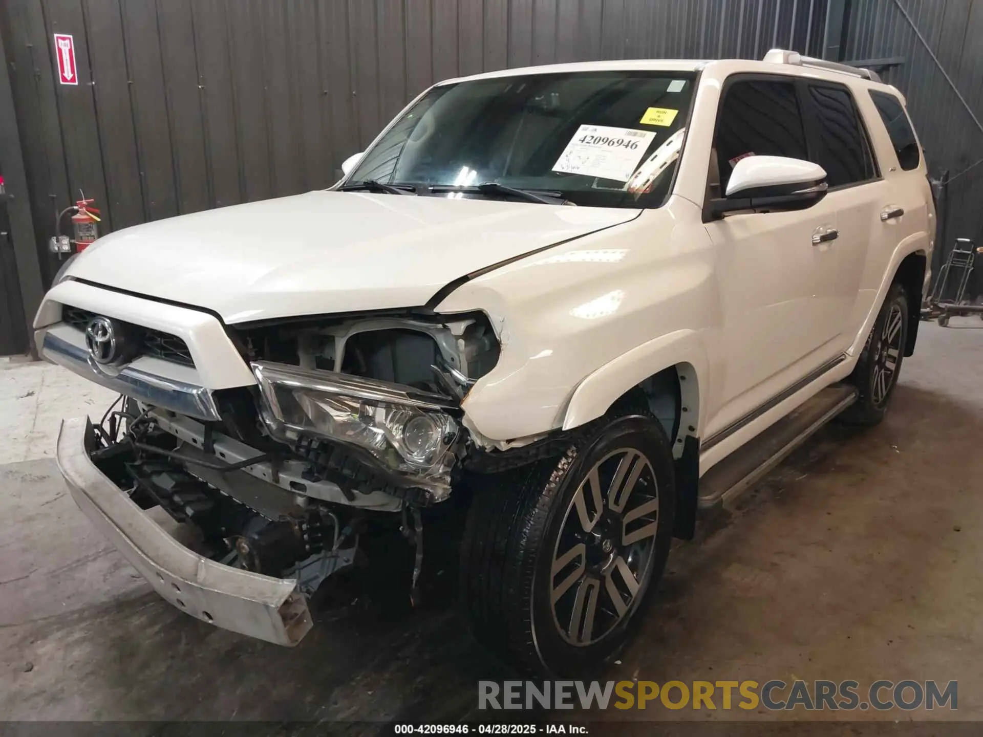 2 Photograph of a damaged car JTEBU5JRXK5678456 TOYOTA 4RUNNER 2019