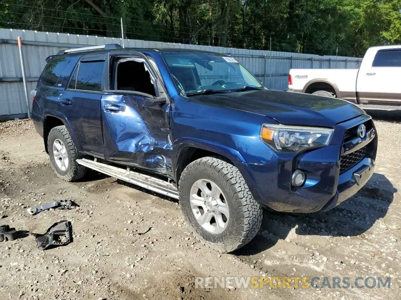 4 Photograph of a damaged car JTEBU5JRXK5691739 TOYOTA 4RUNNER 2019