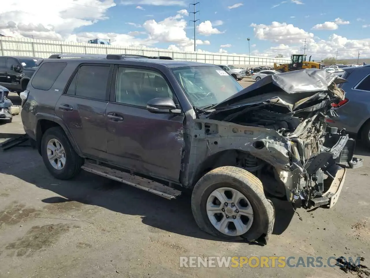 4 Photograph of a damaged car JTEBU5JRXK5693278 TOYOTA 4RUNNER 2019