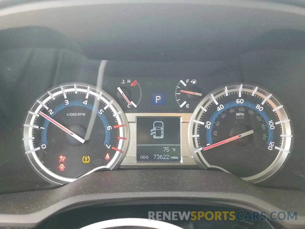 9 Photograph of a damaged car JTEBU5JRXK5693278 TOYOTA 4RUNNER 2019