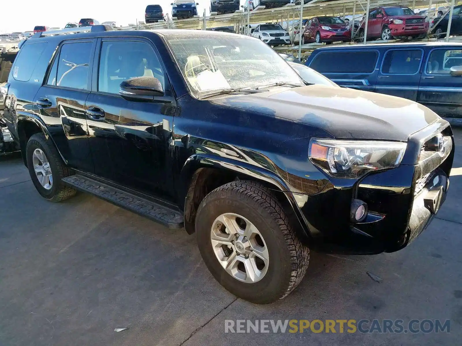 1 Photograph of a damaged car JTEBU5JRXK5694740 TOYOTA 4RUNNER 2019