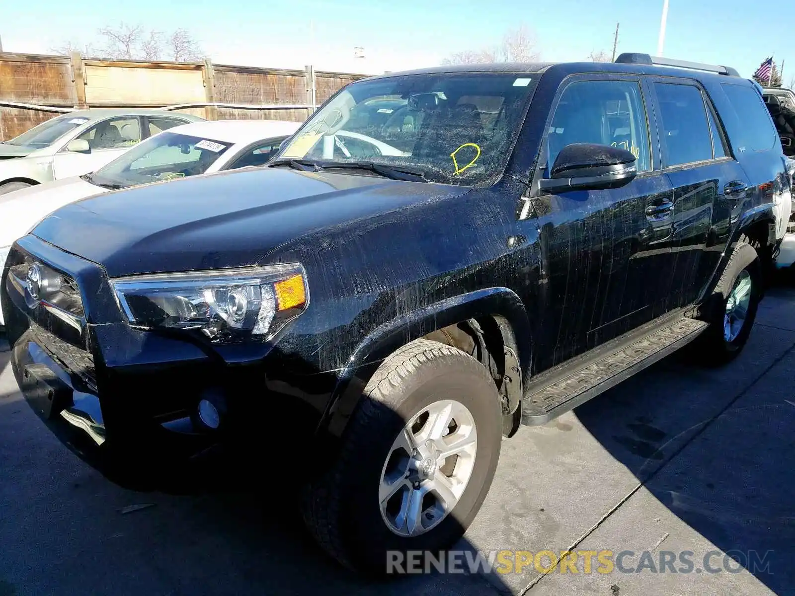 2 Photograph of a damaged car JTEBU5JRXK5694740 TOYOTA 4RUNNER 2019