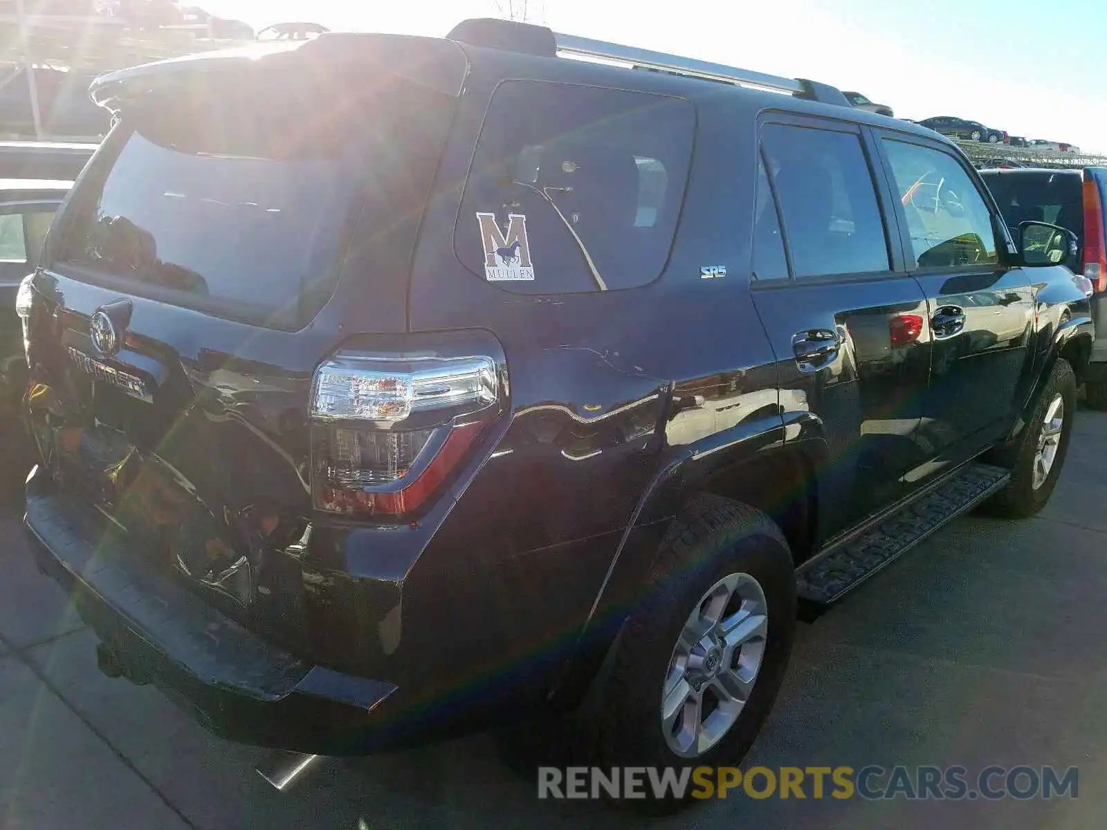 4 Photograph of a damaged car JTEBU5JRXK5694740 TOYOTA 4RUNNER 2019