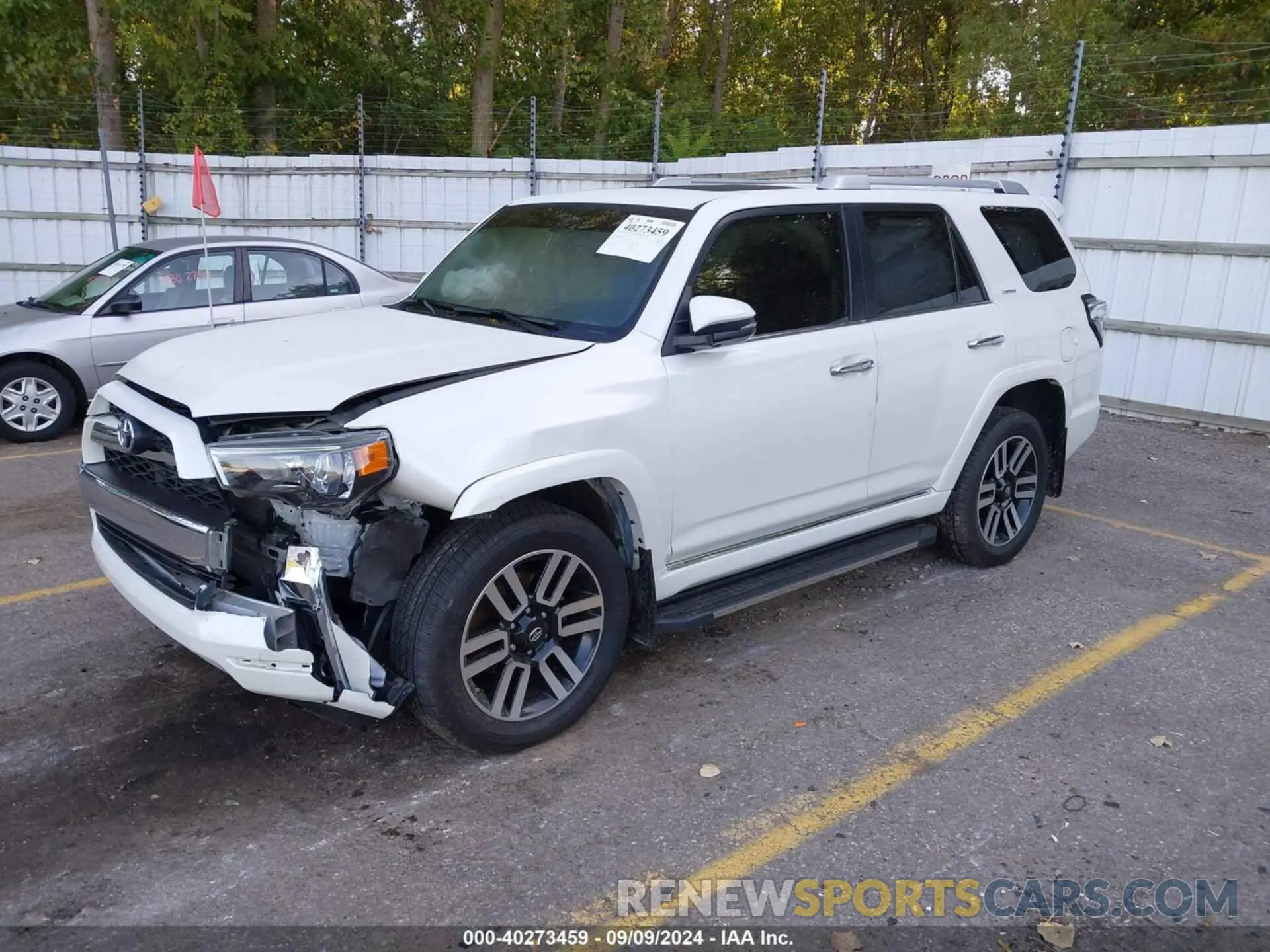 2 Photograph of a damaged car JTEBU5JRXK5701279 TOYOTA 4RUNNER 2019