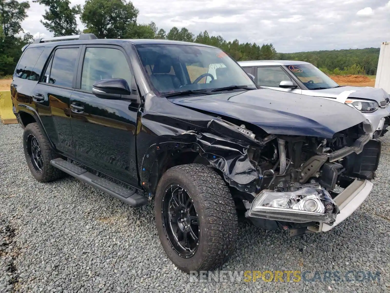 1 Photograph of a damaged car JTEBU5JRXK5702688 TOYOTA 4RUNNER 2019