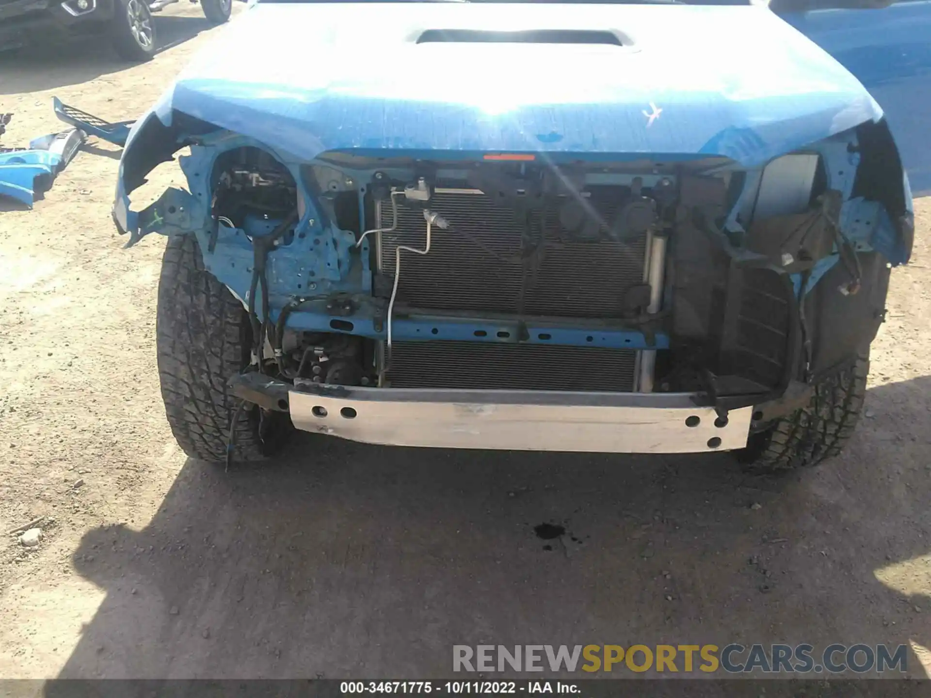 6 Photograph of a damaged car JTEBU5JRXK5710046 TOYOTA 4RUNNER 2019