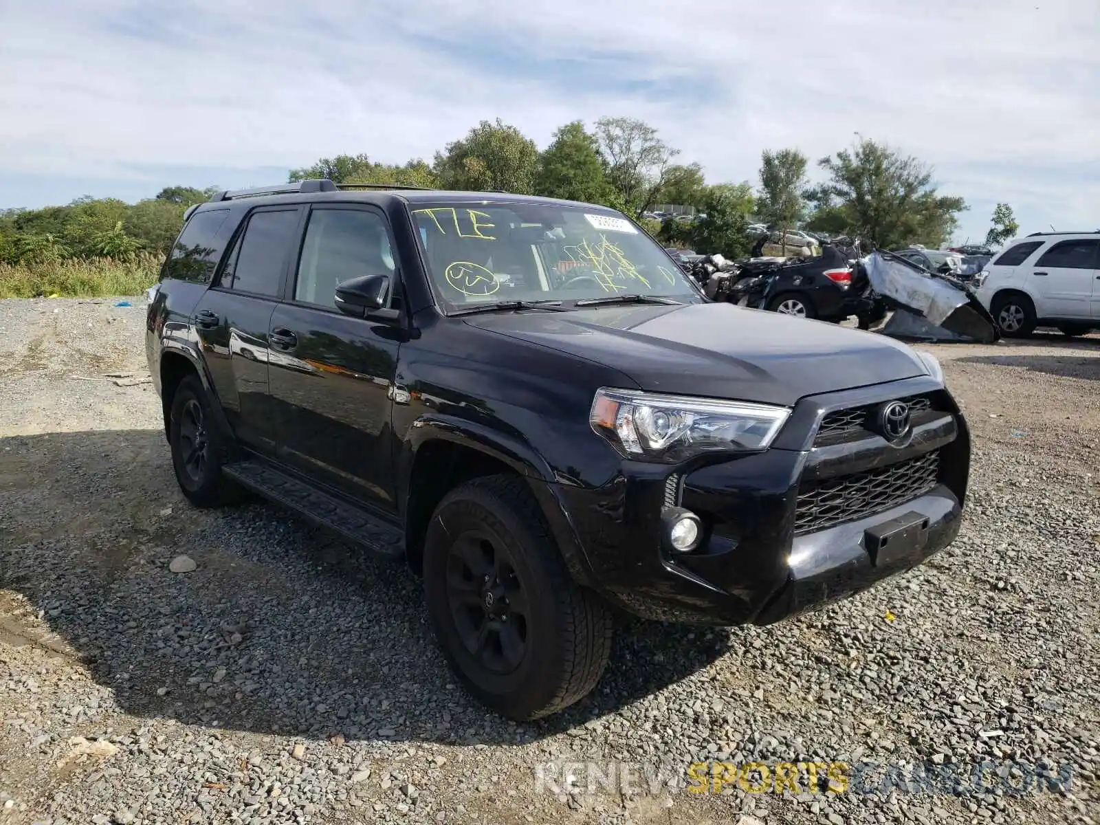 1 Photograph of a damaged car JTEBU5JRXK5719037 TOYOTA 4RUNNER 2019