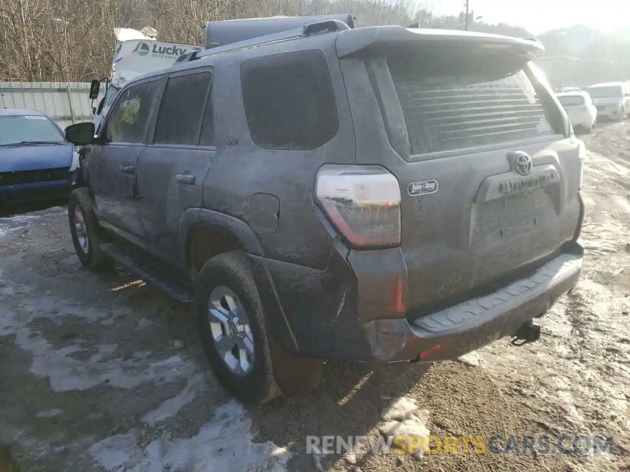 3 Photograph of a damaged car JTEBU5JRXK5722410 TOYOTA 4RUNNER 2019