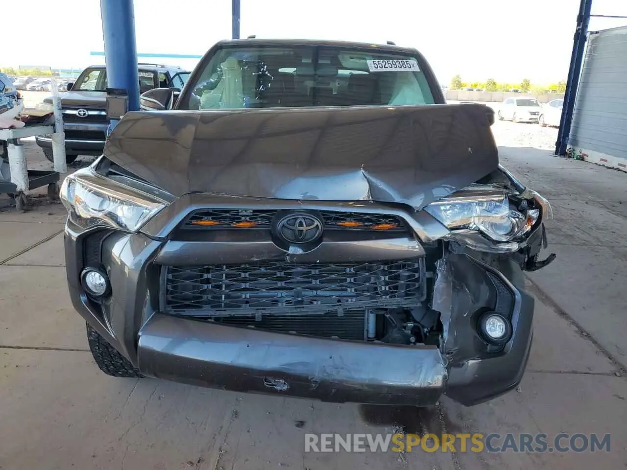 5 Photograph of a damaged car JTEBU5JRXK5723170 TOYOTA 4RUNNER 2019